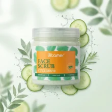 ماسک اسکراب نرم کننده صورت خیار ویتامر 400 گرمی